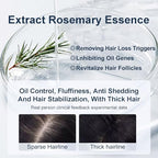 Organic Biotin Rosemary Hair Growth Shampoo for Women & Men- Thickening Shampoo with Amino Acid for Hair Loss-Dandruff Shampoo for Oily Hair and Scalp