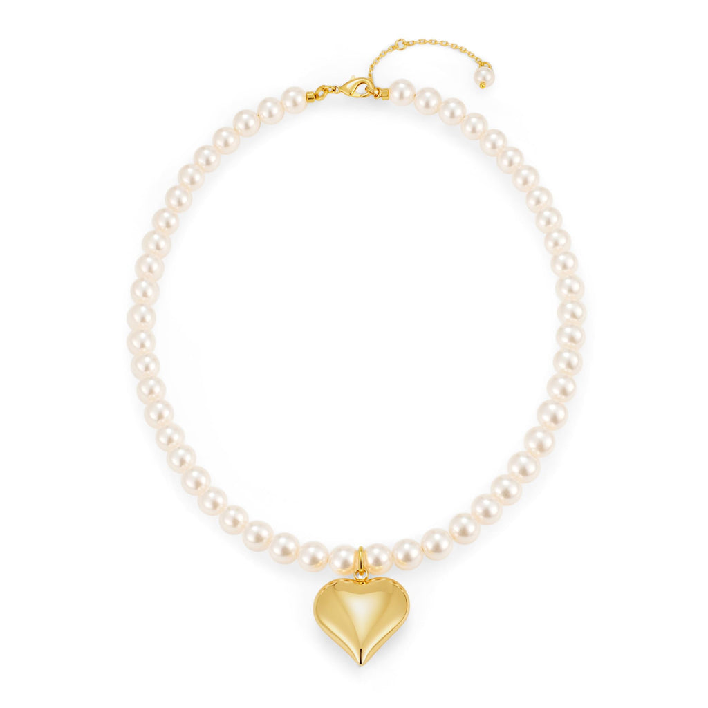 FAUTHENTICUTE Imitation Pearl Beaded Necklaces For Women