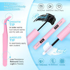 Pawotence Lash Clusters Kit Wispy Lash Extension Kit 8-16mm Natural Cluster Eyelash Extension Kit Individual Lashes 154pcs C Curled Eyelash Clusters with Lash Bond and Seal, Lash Tweezers for Self Use