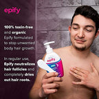 Epify Intimate Hair Removal Cream for Men and Women - Pubic, Bikini Line, Sensitive Areas - 8.45 Fl Oz