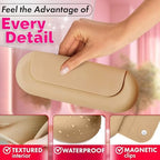 Silicone Makeup Brush Holder Travel - Small Makeup Brush Bag Travel Makeup Bag for Brushes Silicone Makeup Brush Organizer Makeup Brush Case - Silicone Make Up Bag Make Up Brush Holder Organizer