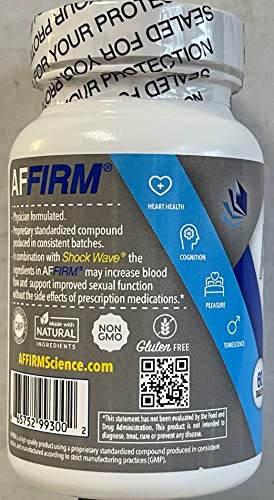 Affirm Science L-Citrulline Dietary Supplement 750mg 60 Tablets | Circulation and Male Performance | Created by Dr. Judson Brandeis