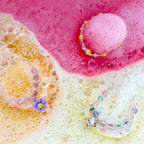 Donut Bath Bombs for Girls, 4oz/Pack of 9 Bath Bombs for Kids with Surprise Inside, Kids Bath Bombs with Jewelry Inside, Bath Bombs for Girl's Birthday Party Favor, Spa Day Gift