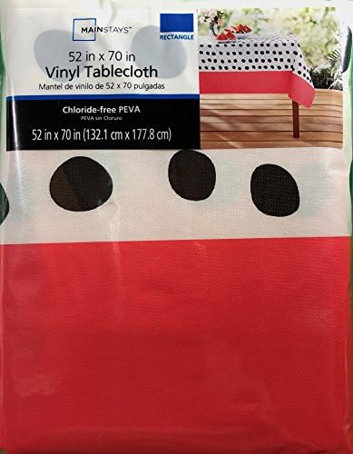 Mainstays Vinyl Tablecloth 52x70 Watermelon Theme
