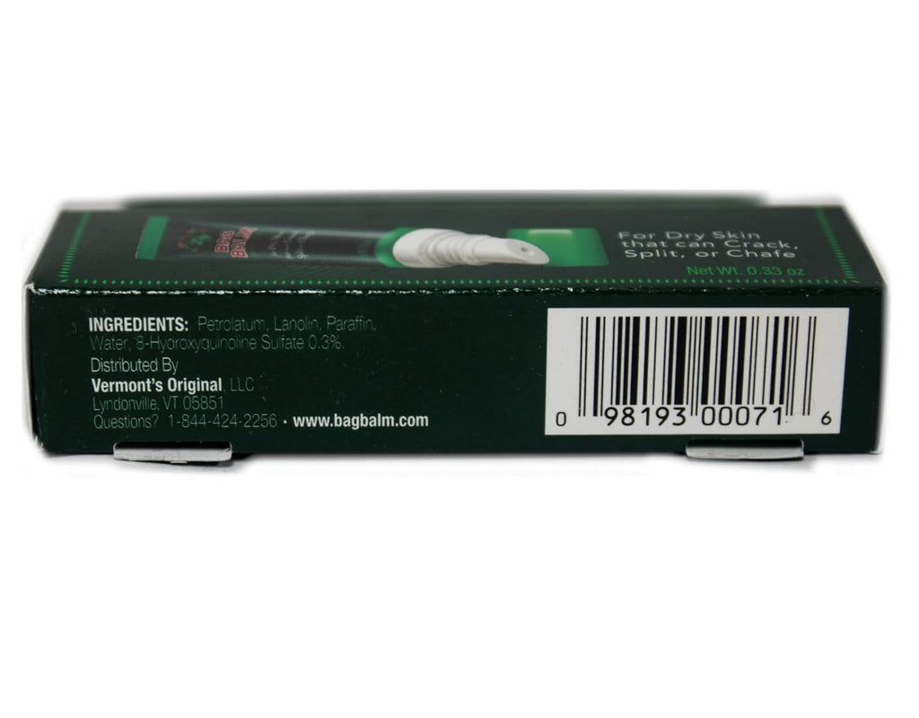 Bag Balm Original On-the-Go Lip Balm Tubes for Chapped Lips, Dry Hands, Skin Irritations and More - 0.33oz, 6 Pack