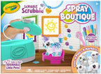Crayola Scribble Scrubbie Pets Spray Boutique, Airbrush Art Set for Kids, DIY Crafts for Toddlers, Kids Toys, Gifts for Girls & Boys, Ages 3+