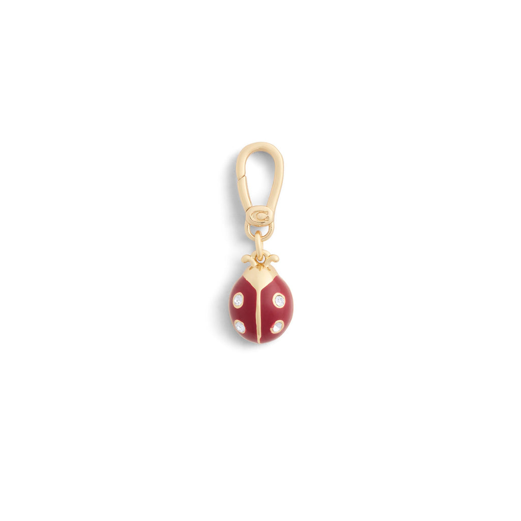 COACH Womens Collectible Signature Ladybug Jewelry Charm