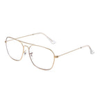 JM Aviator Blue Light Blocking Computer Glasses, Square Eye Protect Video Eyeglasses Anti Glare Men Women