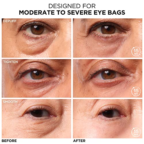 IT Cosmetics Bye Bye Under Eye Bags Treatment For Women & Men – Temporary Undereye Bag Reducer & Under Eye Corrector Depuffs, Tightens, Smooths & Reduces Look of Wrinkles & Fine Lines - 0.5 Fl. Oz
