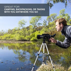Celestron Travel Scope 70 Portable Refractor Telescope – 70mm Aperture, Fully-Coated Glass Optics – Includes Tripod, Backpack & Software – Ideal for Beginners & Travel