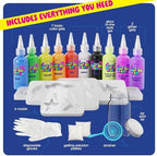 Dan&Darci Aqua Fairy Water Gel Kit for Kids - Craft for Kids - Magic Elf Toy Kits - Waters Pets - DIY Squishy Maker - Make Your Own Squishies Toys Crafts for Boys & Girls Ages 6-12