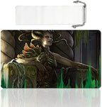 Board Game MTG Playmat Games Size 60X35 cm CCG Compatible for MTG CCG RPG Trading Card Game (MTG1-VRASKA, GOLGARI Queen)