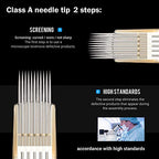Ambition Premium #08 Bugpin 9RL Disposable Tattoo Needles Cartridges Supply 9 Round Liner 20Pcs for Professionals and Beginners Tattoo Artists