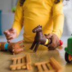 SmartMax My First Farm Tractor STEM Magnetic Discovery Play Set with Moving Tractor for Ages 1-5