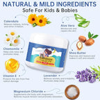 Magnesium Lotion for Kids & Babies - 2PCS Bedtime Magnesium Cream for Sleep Kids - Natural Organic Baby Magnesium Sleep Lotion Soothing Skin & Relaxation for All Skins