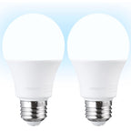 TORCHSTAR 1700LM Universal Garage Door Opener LED Light Bulb, UL FCC DOE, 15W Ultra Bright, Minimize Interference, 100W Eqv. 120V, A19 Bulbs, E26 Base, 5000K Daylight, Pack of 2