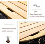 Bath Shower Mat,Non-Slip Bamboo Bathroom Mat,for Indoor or Outdoor Use,Natural Wooden Shower Mat,Bamboo Bath Mat for Shower,Spa and Sauna (Size : 45x140cm/18x55in)