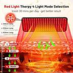 Red Light Therapy for Body, 940nm Red Light Therapy Lamp with Adjustable Stand, Infrared Light Therapy for Body, 660nm Red Light Lamp&850nm Redlight Therapy Device for Body Head Pet