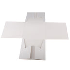 Cakebon Cake Boxes with Drums - 8 Inch Round White Cake Boards/Base para Pasteles (3-Pack) - Caja para Pasteles with Window for Birthdays, Weddings and Parties