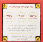 Puroast Low Acid Coffee| House Blend Single Serve Pods | Medium Roast | High Antioxidants & High pH |No Bitter Aftertaste | Reduced Heartburn & GERD Friendly | 12 Count - Compatible with Keurig Brewer