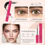 Lash Clusters - Lash Clusters Kit Lash Extension Kit with Lash Bond and Seal Cluster Eyelash Extensions Eyelash Clusters 20D30D40D50D-0.07D Lashes Clusters Eyelash Extension Kit DIY at Home Eyelashes