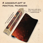 The Shadow and The Flame (Stitched) - MTG Playmat by Anato Finnstark - Compatible with Magic The Gathering Playmat - Original Designs