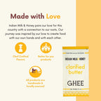 Indian Milk & Honey Original Grass Fed Classic Ghee Butter in Portable Packages, 0.5 oz (Classic Original Pack - 10)