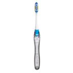 GUM Folding Travel Toothbrush, Compact Head + Tongue Cleaner, Soft Bristled Travel Toothbrushes for Adults, 2ct (Pack of 2)