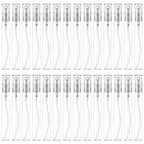 Mini Spray Bottle 10ml, Refillable Glass Spray Bottle, Glass Bottle Atomizer, Perfume Mouthwash Atomizer for Cleaning Refillable Container for Travel, Essential Oils, Perfume 40 Pcs, 10ml