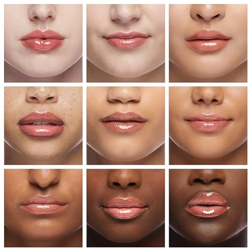 COLORGRAM Fruity Glass Tint 06 Joyful Tomato | | Korean Long Lasting & Waterproof Lip Stain l Glossy Dewy Lip Gloss, Highly Pigmented Bright Red Orange Shade with Glowing effect 0.11 Oz.