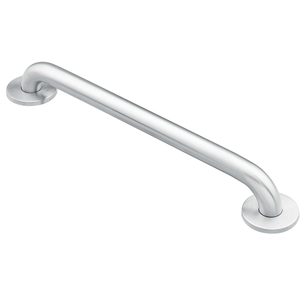 Moen Home Care Bathroom Safety 32 Inch Stainless Steel Handicap Grab Bar for Bathtub and Shower, Elderly Assistance Product with Concealed Screws, 8732