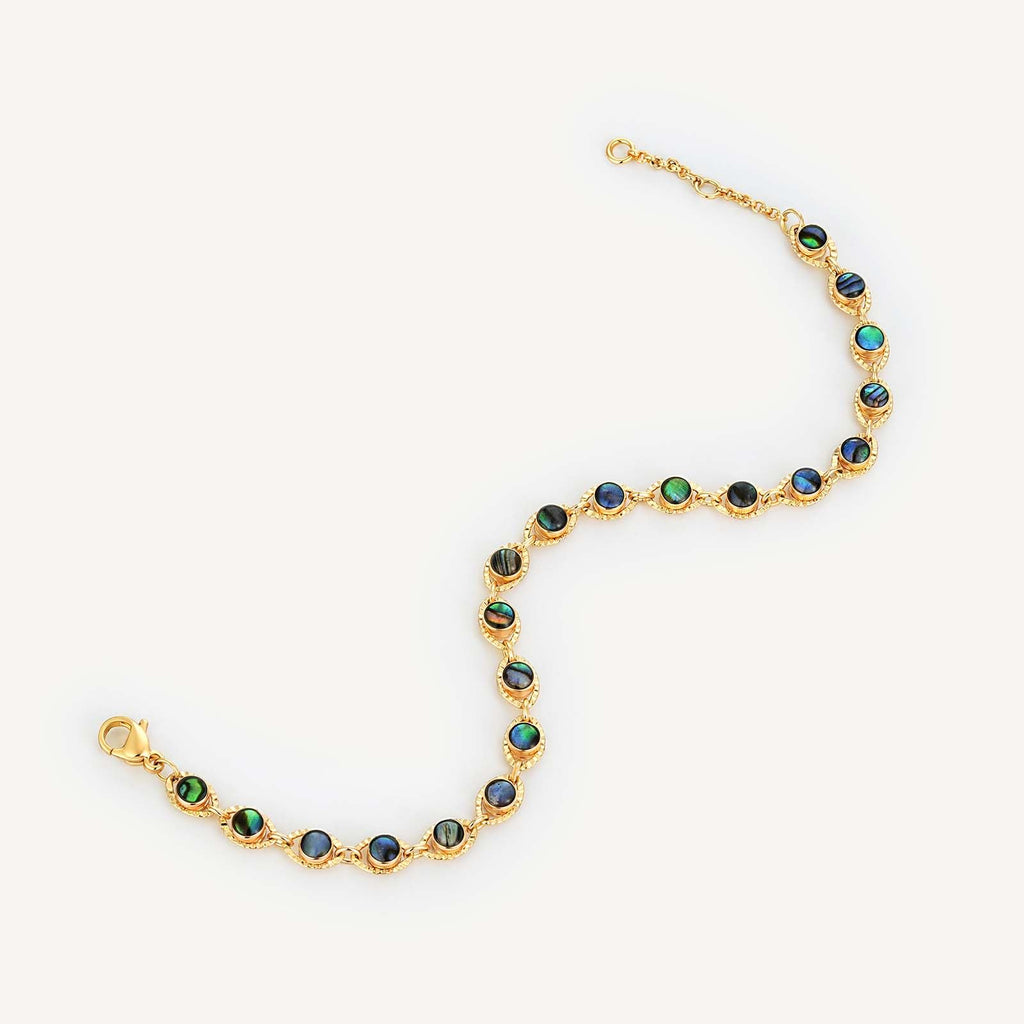 MEVECCO Multicolor Round Station Bracelet for Women