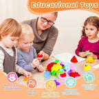 120 Pack Squishy Toys, Mochi Squishy Bulk Squishys Party Favors for Kids, Squishies for Kids,Fidget Stress Toys, Treasure Box Toys for Classroom Prizes, Goodie Bags Fillers Birthday Gifts