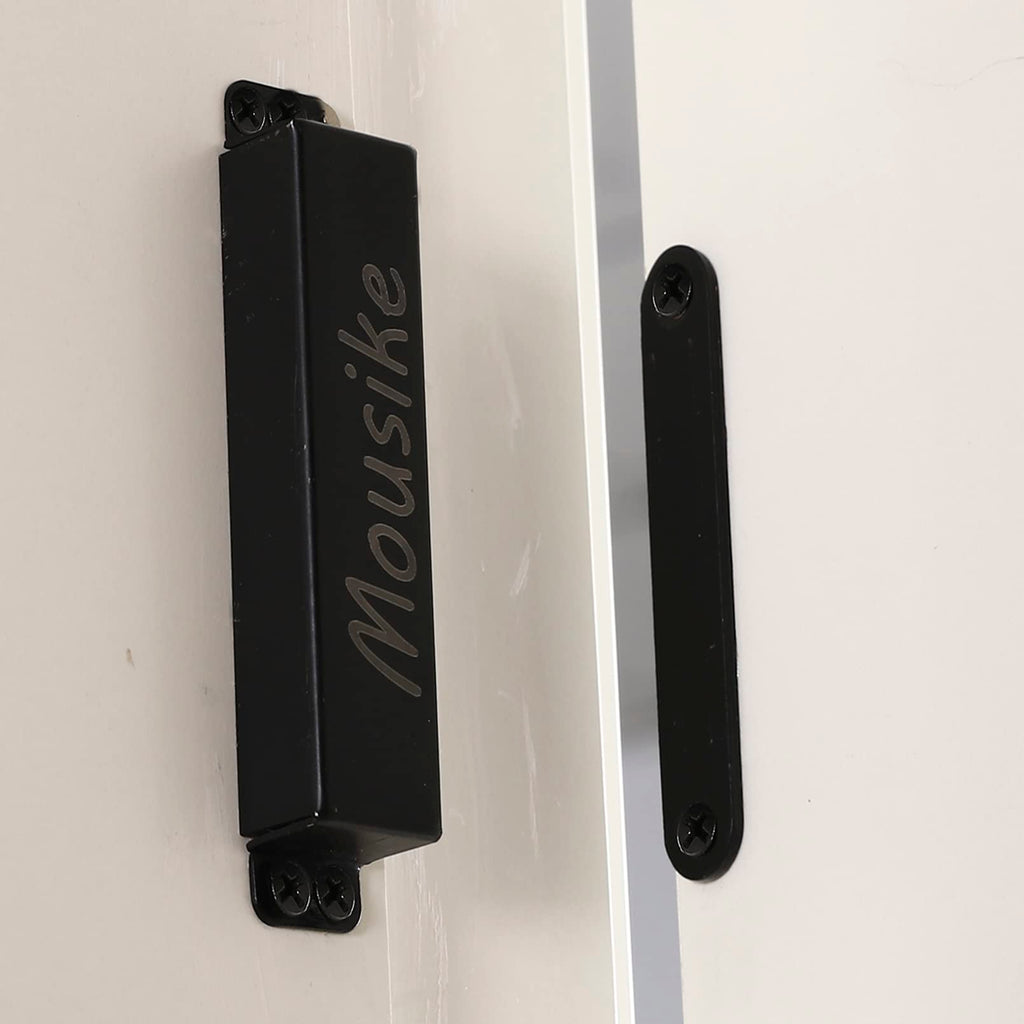 Mousike Magnetic Door Catch Heavy Duty 90lb Door Magnets with Strong Magnetic for Kitchen Cupboard Wardrobe Closet Cabinet Door Drawer Latch