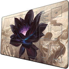 MTG Playmat, Game Play Mat for MTG TCG 24 x 14 inches Trading Card Inked Game Playmats with Storage Bag Smooth Rubber Surface Battle Game