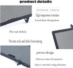 OQHAIR Motorcycle Water Tank net for Street Triple 765 Moto2 Edition RS 765RS 765R 2023 2024 Motorcycle Radiator Guard Protector Grill Cover Grille Protection