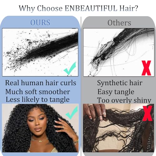 Boho Crochet Braids Human Hair 18 Inch Goddess Box Braids Crochet Hair for Black Women Human Hair Curls Pre looped Synthetic Boho Box Braid Crochet Hair Extensions(Brown, 77Strands)
