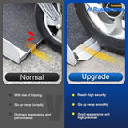 Ruedamann 4FT Wheelchair Ramp, Portable Wheelchair Ramp for Home Entrance, 30-1/4" Wider Design, Non-Slip Aluminum Folding Ramps for Wheelchairs, Strollers, Scooters, Stairs, Curbs, Doorways