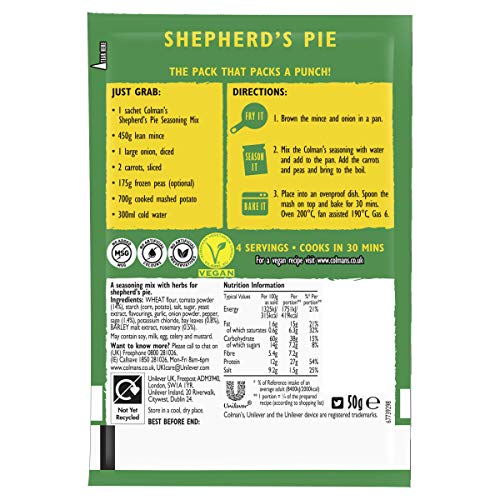 Colman's Shepherd's Pie Mix, 1.75-Ounce Packages (Pack of 16)