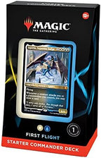 Magic: The Gathering Starter Commander Deck – First Flight (White-Blue) | Ready-to-Play Deck for Beginners and Fans | Ages 13+ | Collectible Card Games