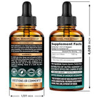 Lions Mane Liquid - USDA Certified Organic Lions Mane Supplement - Brain Support, Energy, Memory & Focus - Sugar & Alcohol-Free Lion's Mane Mushroom Extract 72,000 mg / Bottle, 2 Fl OZ, 2 Month Supply