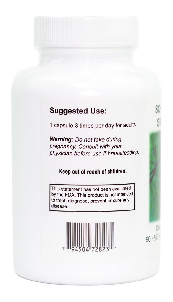 Supreme Nutrition Schisandra Supreme, 90 Pure Schisandra Fruit Vegetarian 90 Capsules (Pack of 2)