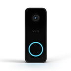Wyze Video Doorbell v2, Wired, 2K Video, Two-Way Audio, Color Night Vision, Compatible with Alexa & Google Assistant, Black (Renewed)