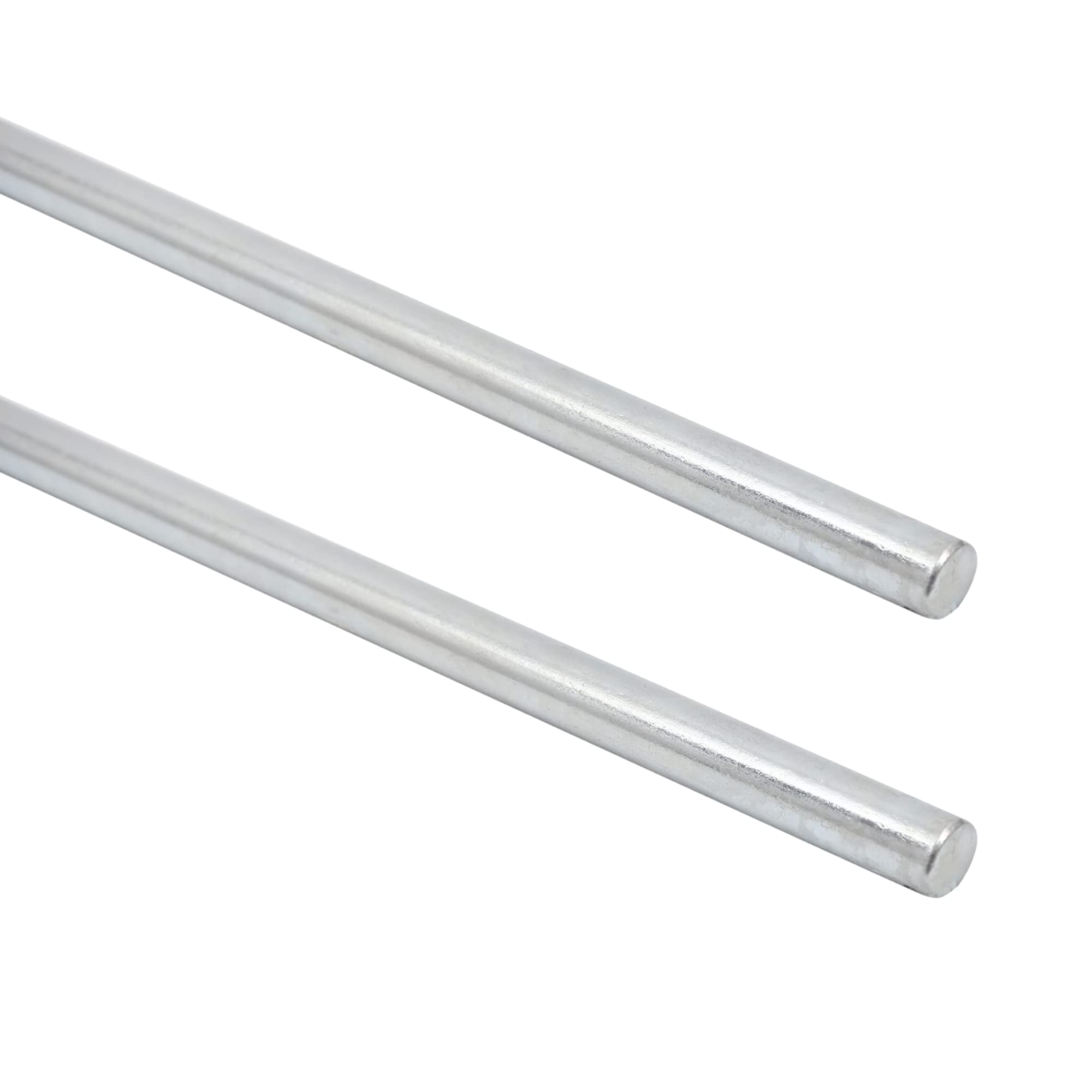 AR-PRO (2-Pack) 5/8” x 36” Zinc Plated Steel Rods Designed for Use as an Axle Shaft on Hand Trucks Dollies Wagons 4005BC Wheelbarrows