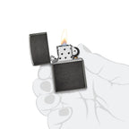 Zippo Gray Dusk Pocket Lighter, Standard