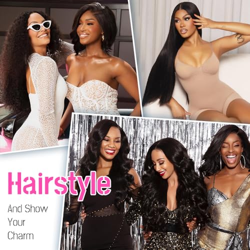 26 Inch 13x6 Lace Front Wigs Human Hair 200% Density Body Wave Lace Front Wigs Human Hair Pre Plucked Glueless Wigs Human Hair For Women HD Lace Frontal Wig Human Hair With Baby Hair