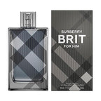 Burberry Brit Eau de Toilette – Woody Men's Cologne – With Notes of Cedarwood, Green Mandarin, Wild Rose & Tonka Bean – Long Lasting Fragrance