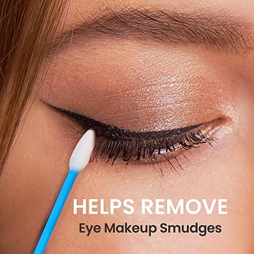 Fran Wilson EYE TEES COTTON TIPS 80 Count (2 PACK) - Precision Makeup Applicator, Double-sided Swabs with Pointed and Rounded Ends for Perfect Blending, Effective Cleaning and Precise Touch-ups