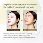 mixsoon Hydrogel Collagen Mask (35gX5ea) Plant-Based Nutrition, Radiance, Hydration All-In-One Firming, Ingredients Absorbing Over Time Korean Bean Essence Korean Collagen Mask
