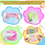 Taba Squishies Paw, 8Pcs Cat Paw Squeeze Toys, Sticky Stress Toys, Cute Kawaii Sensory Toys, Clear Fidget Toys for Stress Relief, Novelty Cute Things Party Favors for Kids Adults